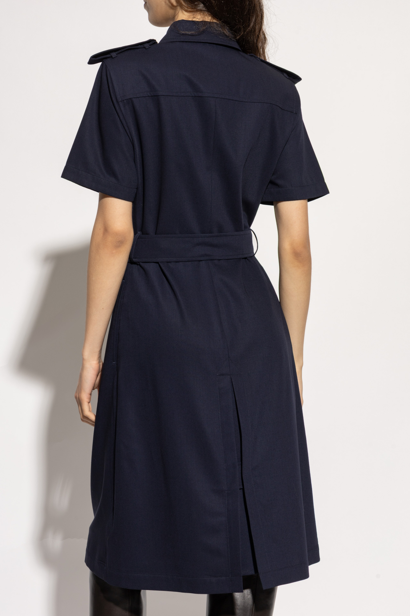 Burberry Wool dress with epaulettes | Women's Clothing | Vitkac